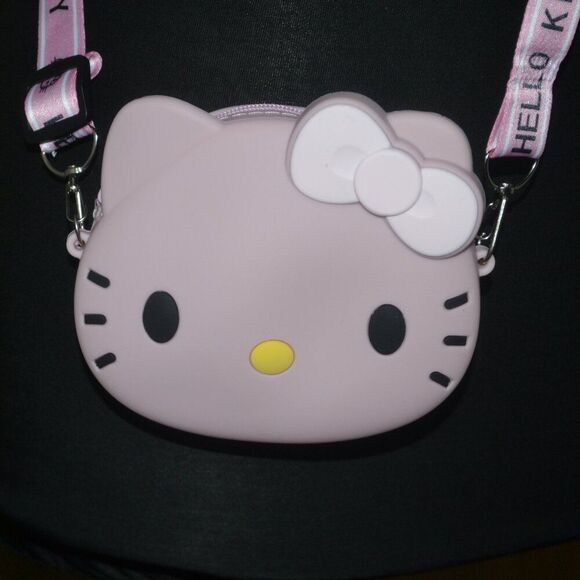 Mini Hello Kitty Pink Crossbody Bag Gift Idea Kawaii Cute Bundle - Picture 12 of 13